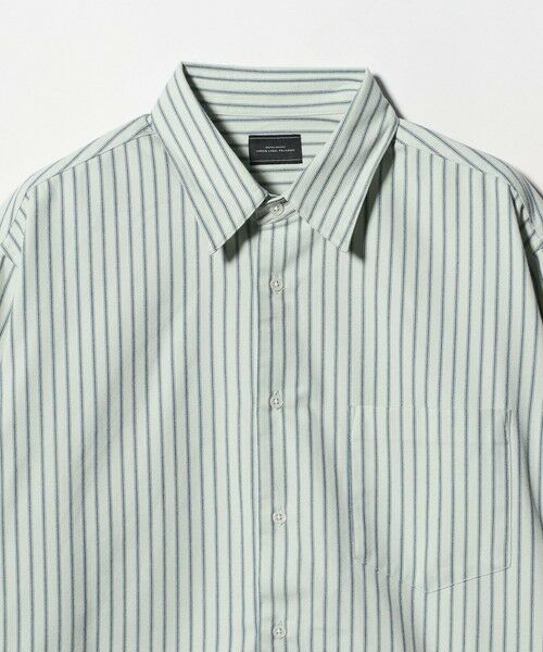 green label relaxing / グリーンレーベル リラクシング シャツ・ブラウス | TRフラノ パターン ジャストルーズ レギュラーカラー シャツ | 詳細6