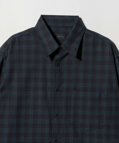 green label relaxing / グリーンレーベル リラクシング シャツ・ブラウス | TRフラノ パターン ジャストルーズ レギュラーカラー シャツ | 詳細26