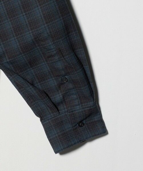 green label relaxing / グリーンレーベル リラクシング シャツ・ブラウス | TRフラノ パターン ジャストルーズ レギュラーカラー シャツ | 詳細27