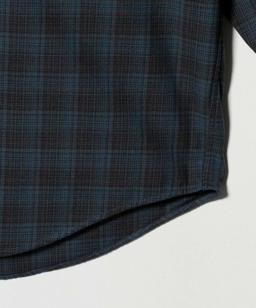 green label relaxing / グリーンレーベル リラクシング シャツ・ブラウス | TRフラノ パターン ジャストルーズ レギュラーカラー シャツ | 詳細28