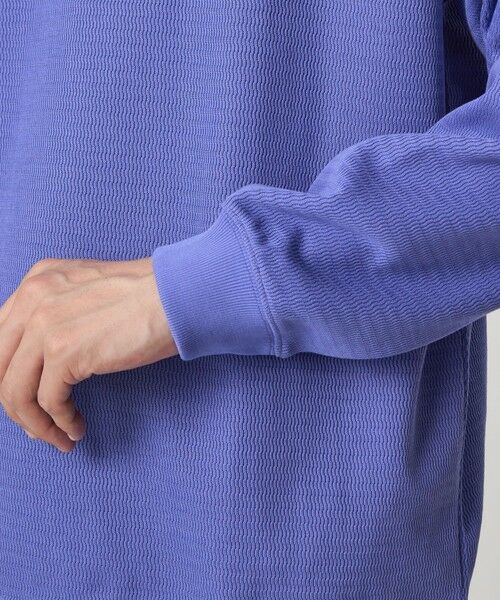 green label relaxing / グリーンレーベル リラクシング カットソー | ウェーブ サーマル クルーネック Tシャツ | 詳細15