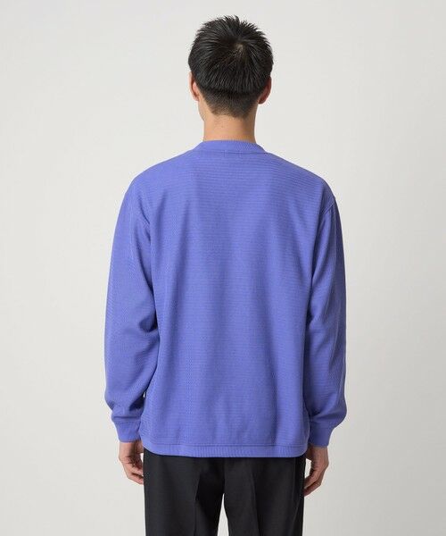 green label relaxing / グリーンレーベル リラクシング カットソー | ウェーブ サーマル クルーネック Tシャツ | 詳細13