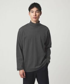 green label relaxing / グリーンレーベル リラクシング カットソー | オーガニック スムース タートルネック カットソー