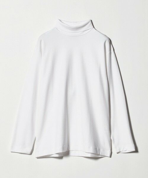 green label relaxing / グリーンレーベル リラクシング カットソー | オーガニック スムース タートルネック カットソー | 詳細2