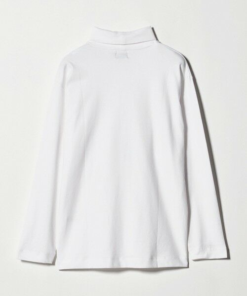 green label relaxing / グリーンレーベル リラクシング カットソー | オーガニック スムース タートルネック カットソー | 詳細3