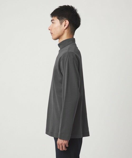 green label relaxing / グリーンレーベル リラクシング カットソー | オーガニック スムース タートルネック カットソー | 詳細13