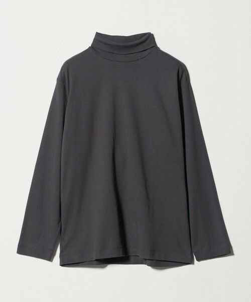 green label relaxing / グリーンレーベル リラクシング カットソー | オーガニック スムース タートルネック カットソー | 詳細15