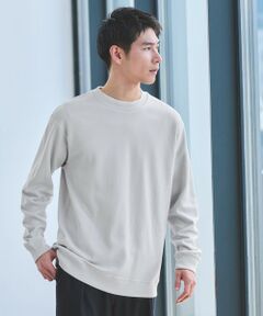 green label relaxing / グリーンレーベル リラクシング カットソー | ミラノ リブ ダブルフェイス クルーネック カットソー