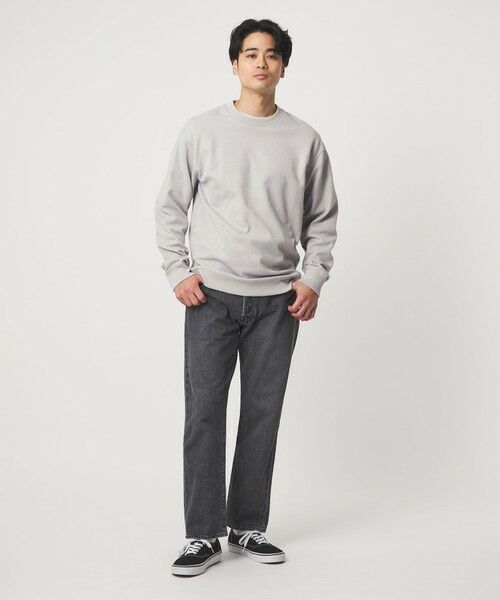 green label relaxing / グリーンレーベル リラクシング カットソー | ミラノ リブ ダブルフェイス クルーネック カットソー | 詳細8