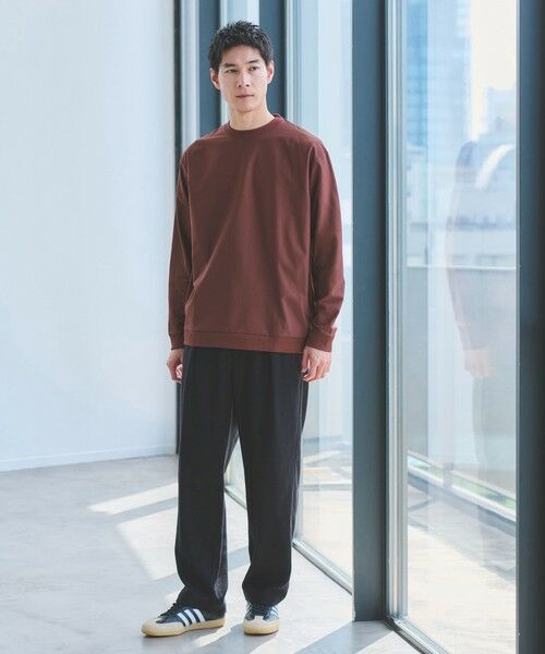 green label relaxing / グリーンレーベル リラクシング カットソー | ハーフ メッシュ クルーネック Tシャツ | 詳細9