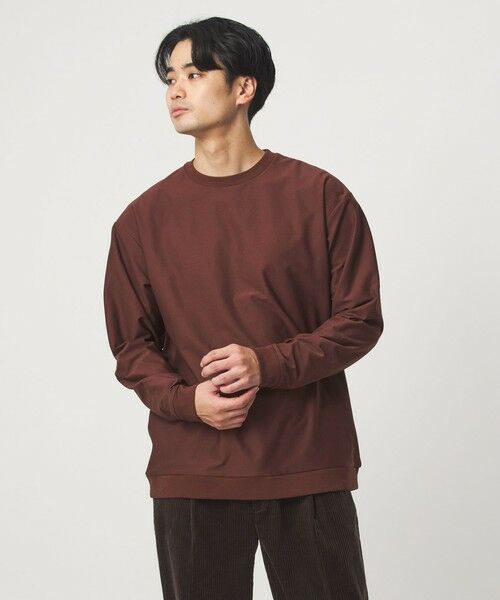 green label relaxing / グリーンレーベル リラクシング カットソー | ハーフ メッシュ クルーネック Tシャツ | 詳細11