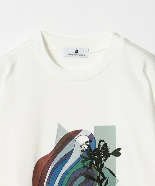 green label relaxing / グリーンレーベル リラクシング スウェット | ＜Phospho Graphica＞フレンチ ロングスリーブ Tシャツ スウェット | 詳細4