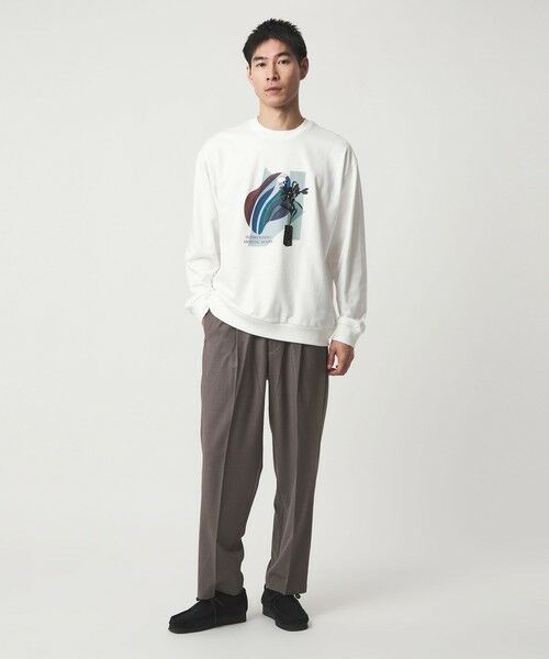 green label relaxing / グリーンレーベル リラクシング スウェット | ＜Phospho Graphica＞フレンチ ロングスリーブ Tシャツ スウェット | 詳細1