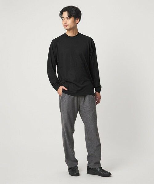 green label relaxing / グリーンレーベル リラクシング カットソー | 【別注】＜Marmot＞GLR メリノウール ロングスリーブ Tシャツ | 詳細1