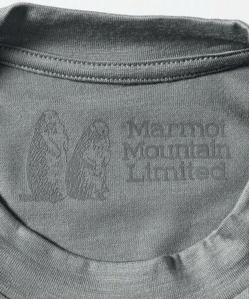 green label relaxing / グリーンレーベル リラクシング カットソー | 【別注】＜Marmot＞GLR メリノウール ロングスリーブ Tシャツ | 詳細16