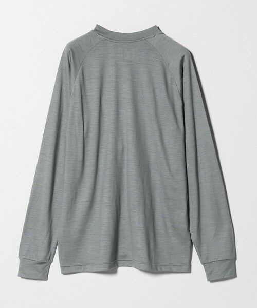 green label relaxing / グリーンレーベル リラクシング カットソー | 【別注】＜Marmot＞GLR メリノウール ロングスリーブ Tシャツ | 詳細11