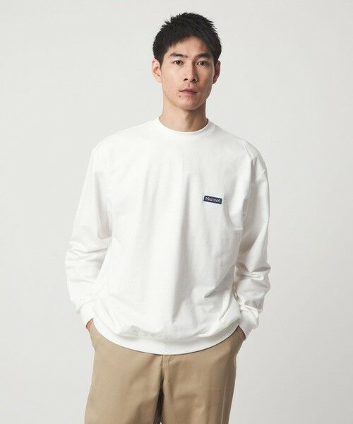 green label relaxing / グリーンレーベル リラクシング カットソー | 【別注】＜Marmot＞GLR スタビリティ ロングスリーブ Tシャツ | 詳細2