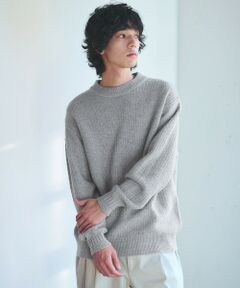 green label relaxing / グリーンレーベル リラクシング ニット・セーター | ハミルトンラム ワイドネック ニット