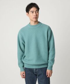 green label relaxing / グリーンレーベル リラクシング ニット・セーター | ハミルトンラム ワイドネック ニット