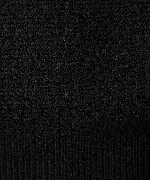 green label relaxing / グリーンレーベル リラクシング ニット・セーター | ハミルトンラム ワイドネック ニット | 詳細4