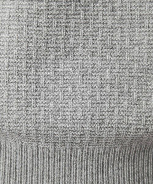 green label relaxing / グリーンレーベル リラクシング ニット・セーター | ハミルトンラム ワイドネック ニット | 詳細8