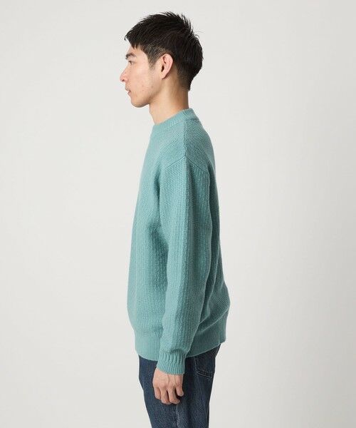 green label relaxing / グリーンレーベル リラクシング ニット・セーター | ハミルトンラム ワイドネック ニット | 詳細11
