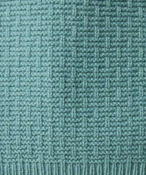 green label relaxing / グリーンレーベル リラクシング ニット・セーター | ハミルトンラム ワイドネック ニット | 詳細16