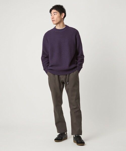 green label relaxing / グリーンレーベル リラクシング ニット・セーター | ハミルトンラム ワイドネック ニット | 詳細18