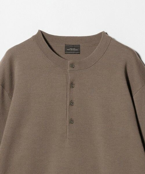 green label relaxing / グリーンレーベル リラクシング ニット・セーター | ダブルフェイス ヘンリーネック ニット | 詳細11