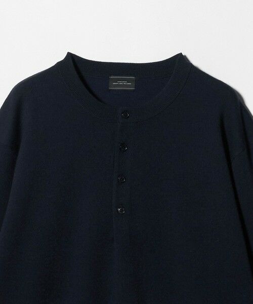 green label relaxing / グリーンレーベル リラクシング ニット・セーター | ダブルフェイス ヘンリーネック ニット | 詳細28