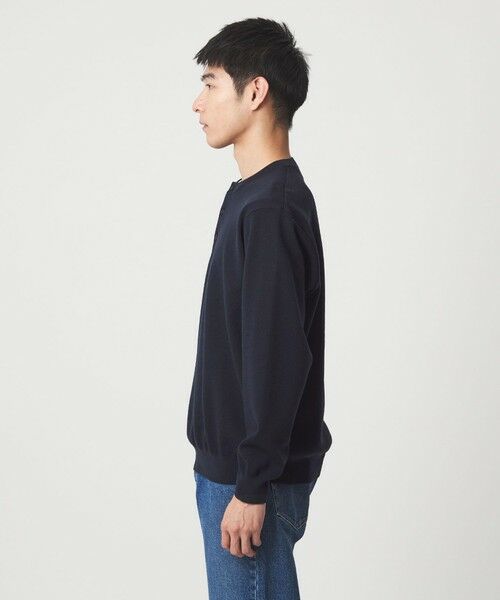 green label relaxing / グリーンレーベル リラクシング ニット・セーター | ダブルフェイス ヘンリーネック ニット | 詳細24