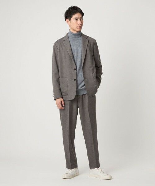 green label relaxing / グリーンレーベル リラクシング その他パンツ | ウォッシャブル フラノ ツイル ワイド ユーティリティパンツ W2 -ストレッチ- | 詳細9