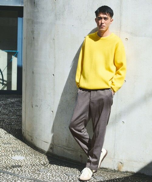 green label relaxing / グリーンレーベル リラクシング その他パンツ | ウォッシャブル フラノ ツイル ワイド ユーティリティパンツ W2 -ストレッチ- | 詳細7