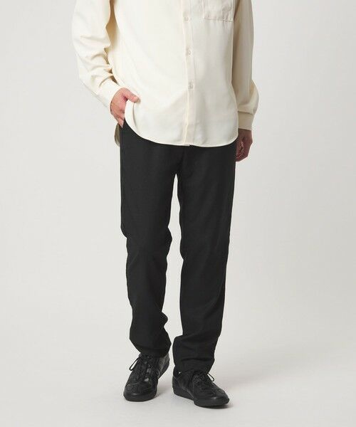 green label relaxing/グリーンレーベル リラクシング ウォッシャブル フラノ オックス ナロー S1 ユーティリティパンツ イージーパンツ -ストレッチ- BLACK XL green label relaxing/グリーンレーベル リラクシング ウォッシャブル フラノ オックス ナロー S1 ユーティリティパンツ イージーパンツ -ストレッチ- BLACK XL