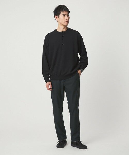 green label relaxing / グリーンレーベル リラクシング その他パンツ | ウォッシャブル フラノ オックス ナロー S1 ユーティリティパンツ イージーパンツ -ストレッチ- | 詳細25