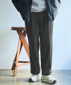 green label relaxing / グリーンレーベル リラクシング その他パンツ | コーデュロイ ワイド 1プリーツ W4 ワイドパンツ