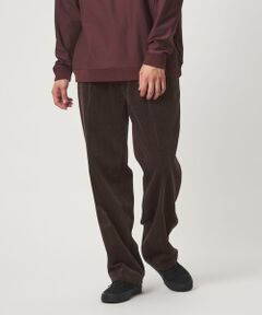 green label relaxing / グリーンレーベル リラクシング その他パンツ | コーデュロイ ワイド 1プリーツ W4 ワイドパンツ