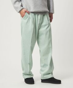 green label relaxing / グリーンレーベル リラクシング その他パンツ | コーデュロイ ワイド 1プリーツ W4 ワイドパンツ