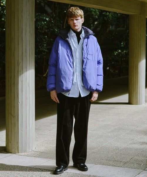 green label relaxing / グリーンレーベル リラクシング その他パンツ | コーデュロイ ワイド 1プリーツ W4 ワイドパンツ | 詳細1