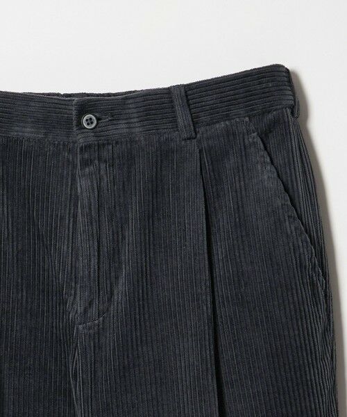 green label relaxing / グリーンレーベル リラクシング その他パンツ | コーデュロイ ワイド 1プリーツ W4 ワイドパンツ | 詳細14
