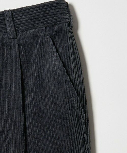 green label relaxing / グリーンレーベル リラクシング その他パンツ | コーデュロイ ワイド 1プリーツ W4 ワイドパンツ | 詳細15