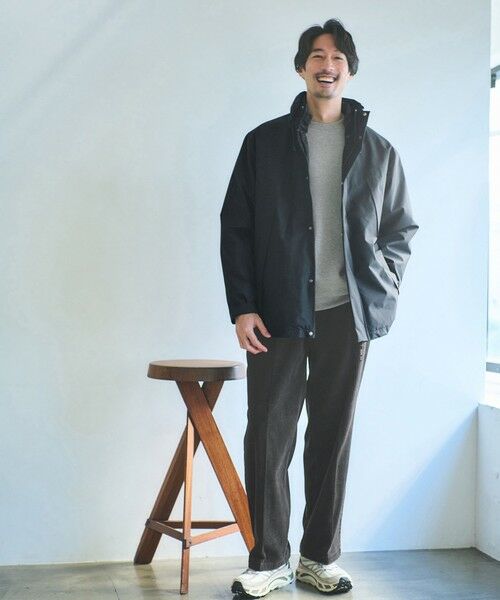 green label relaxing / グリーンレーベル リラクシング その他パンツ | コーデュロイ ワイド 1プリーツ W4 ワイドパンツ | 詳細9