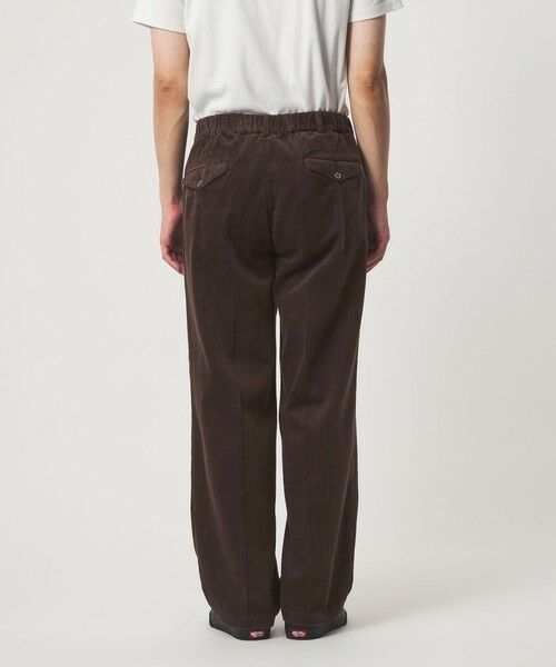 green label relaxing / グリーンレーベル リラクシング その他パンツ | コーデュロイ ワイド 1プリーツ W4 ワイドパンツ | 詳細25