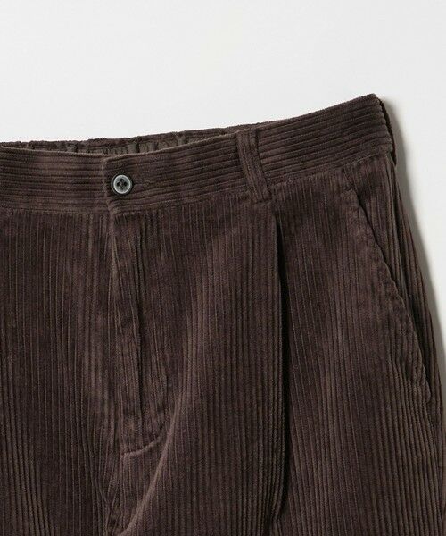 green label relaxing / グリーンレーベル リラクシング その他パンツ | コーデュロイ ワイド 1プリーツ W4 ワイドパンツ | 詳細28