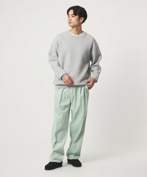 green label relaxing / グリーンレーベル リラクシング その他パンツ | コーデュロイ ワイド 1プリーツ W4 ワイドパンツ | 詳細30