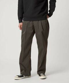 green label relaxing / グリーンレーベル リラクシング スラックス・ドレスパンツ | ＜PCN＞1プリーツ ワイド スラックス パンツ