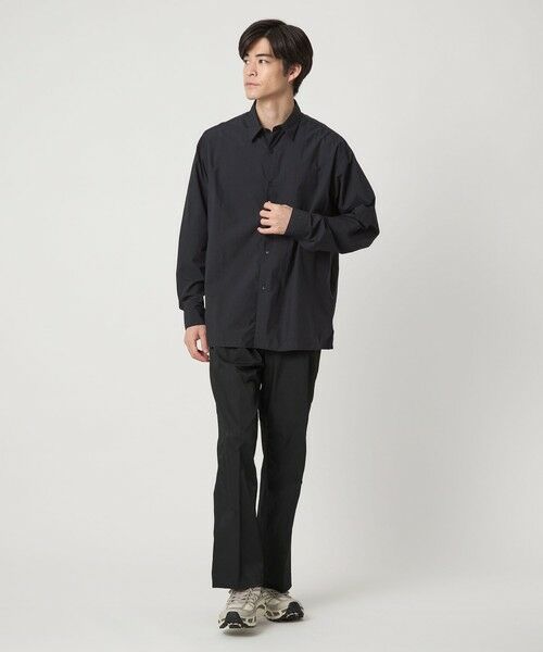 green label relaxing / グリーンレーベル リラクシング スラックス・ドレスパンツ | ＜PCN＞1プリーツ ワイド スラックス パンツ | 詳細1