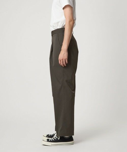 green label relaxing / グリーンレーベル リラクシング スラックス・ドレスパンツ | ＜PCN＞1プリーツ ワイド スラックス パンツ | 詳細9