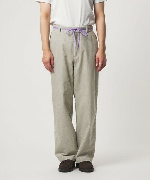 green label relaxing / グリーンレーベル リラクシング その他パンツ | 【WEB限定】<GLR or>コーデュロイ ストレート パンツ | 詳細2