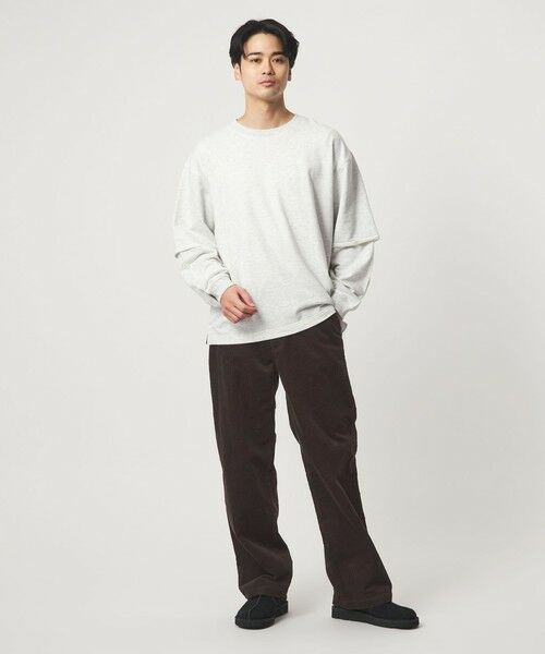 green label relaxing / グリーンレーベル リラクシング その他パンツ | 【WEB限定】<GLR or>コーデュロイ ストレート パンツ | 詳細9